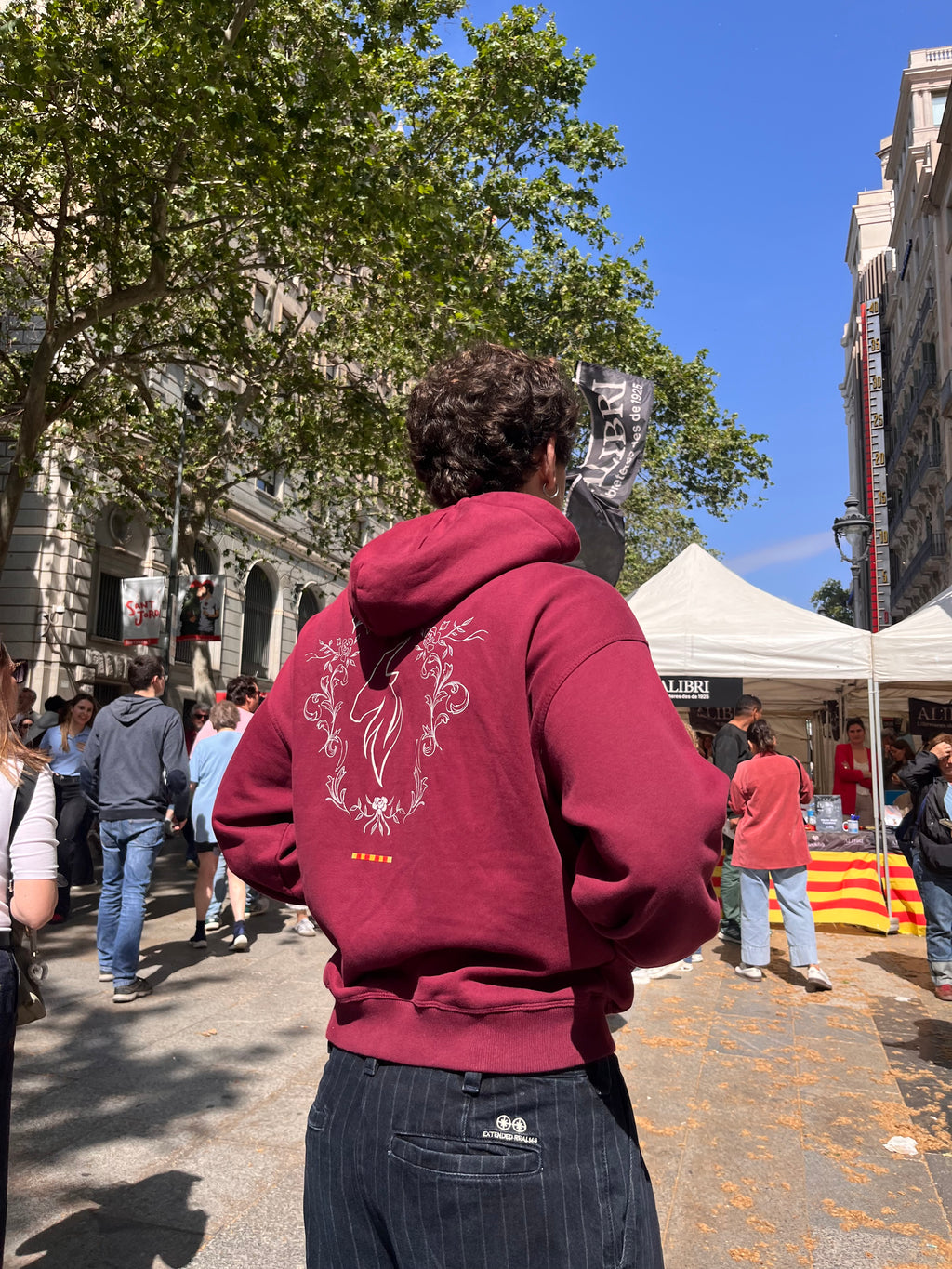 Jaqueta Sant Jordi "Granate"
