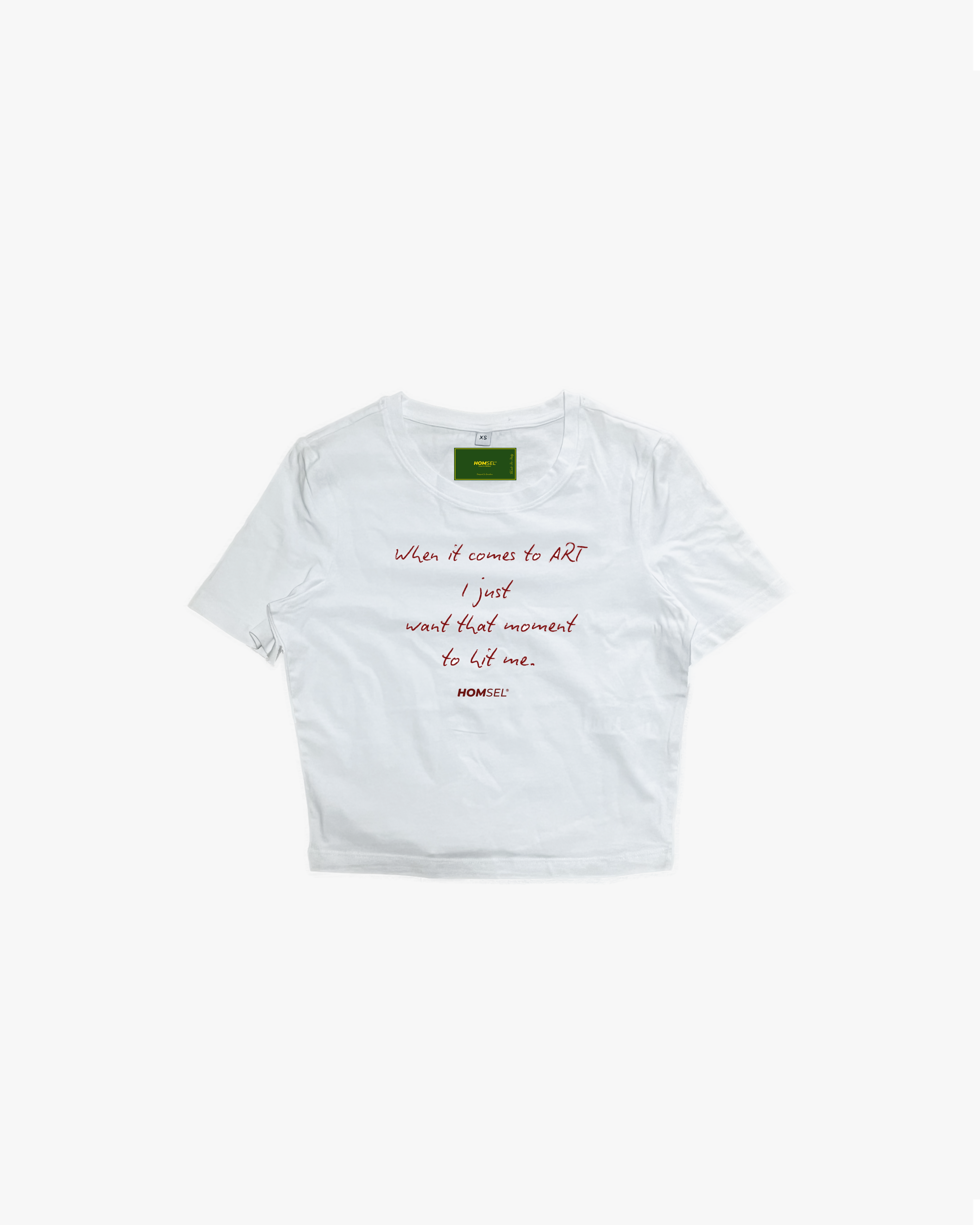 About Art Cropped Top