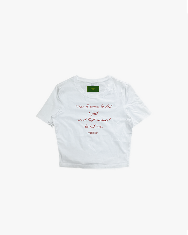 About Art Cropped Top