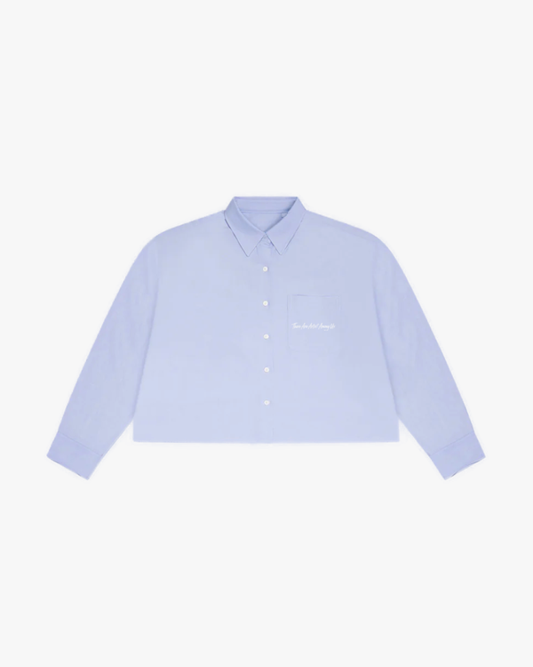 Camisa Blue Cropped