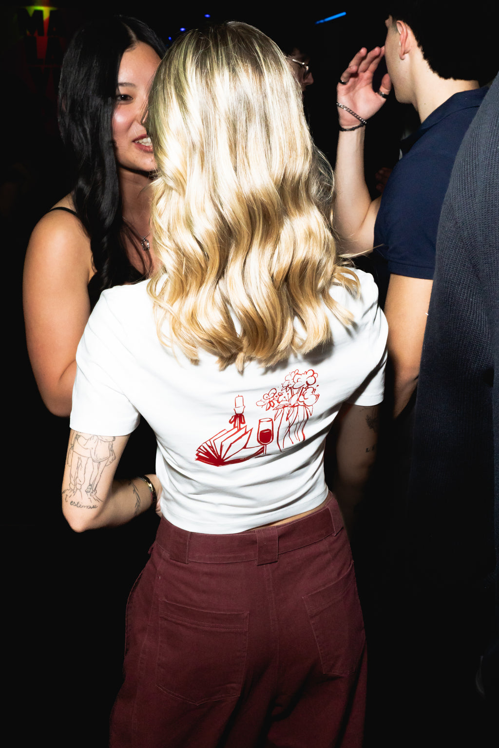 About Art Cropped Top