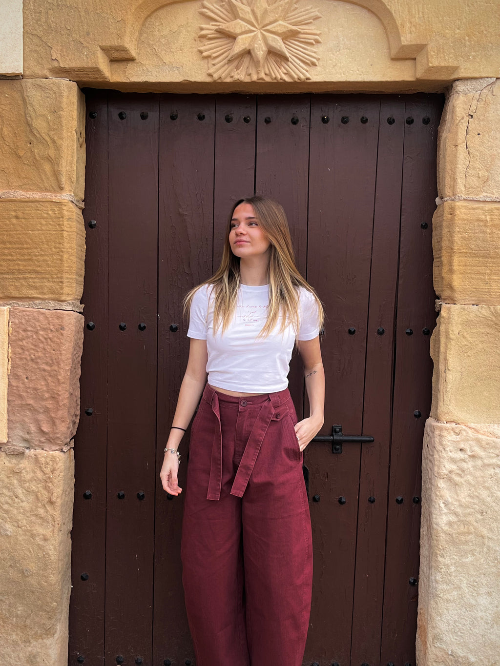 About Art Cropped Top