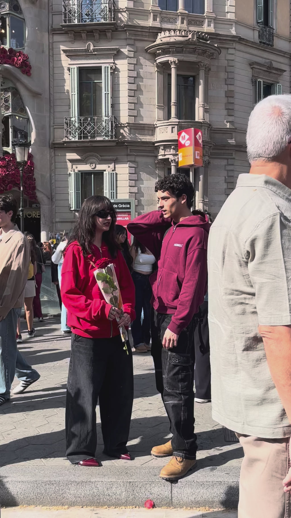 Jaqueta Sant Jordi "Granate"